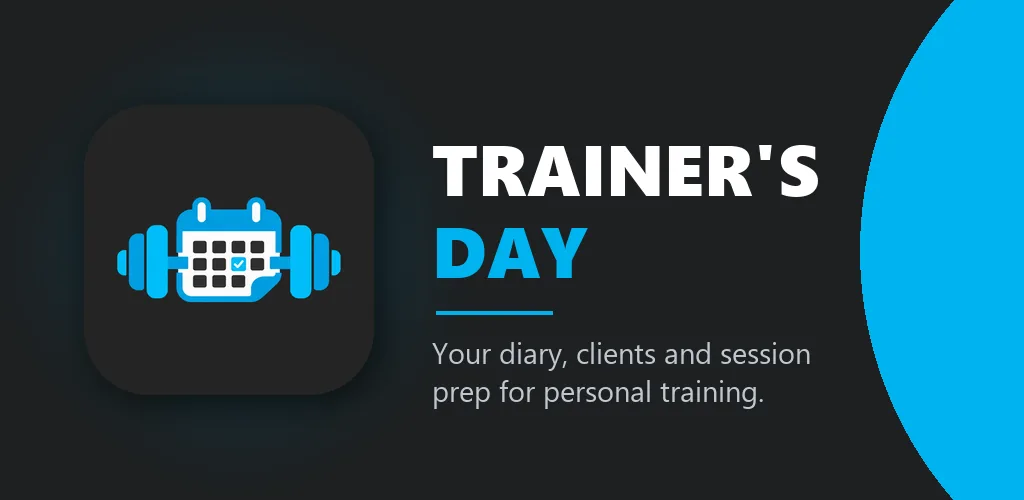 Trainer's Day logo: your diary, clients and session prep for personal training